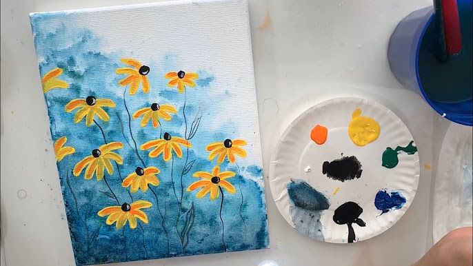 Canvas Painting For Beginners: 8 Easy Ideas