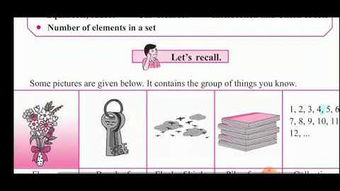 Algebra Chapter 1. Sets (Part 1)  Std. IX