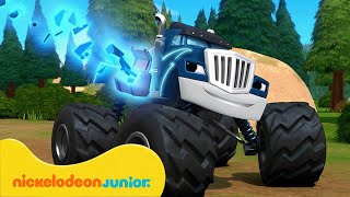 Blaze Et Les Monster Machines Les Nouvelles Inventions De Crusher Avec Blaze Nickelodeon Jr.