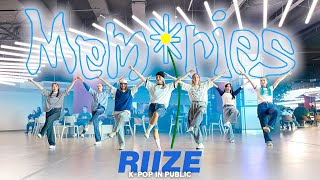 [K-Pop In Public] [One Take] Riize 라이즈 'Memories' Dance Cover By Luminance
