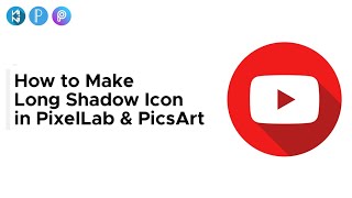 How to Make Long Shadow Icon in PixelLab & PicsArt screenshot 2