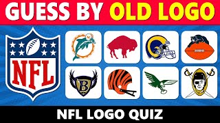 Can You Guess the NFL Team by Their OLD Logo? 🏈 (NFL Quiz)