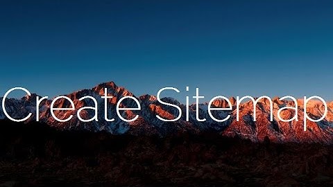 How To Add Sitemap Page To Your Blog | Blogger Wordpress