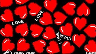 Pixel Hearts VJ loops pack - Arcade Valentine´s Day themed clips
