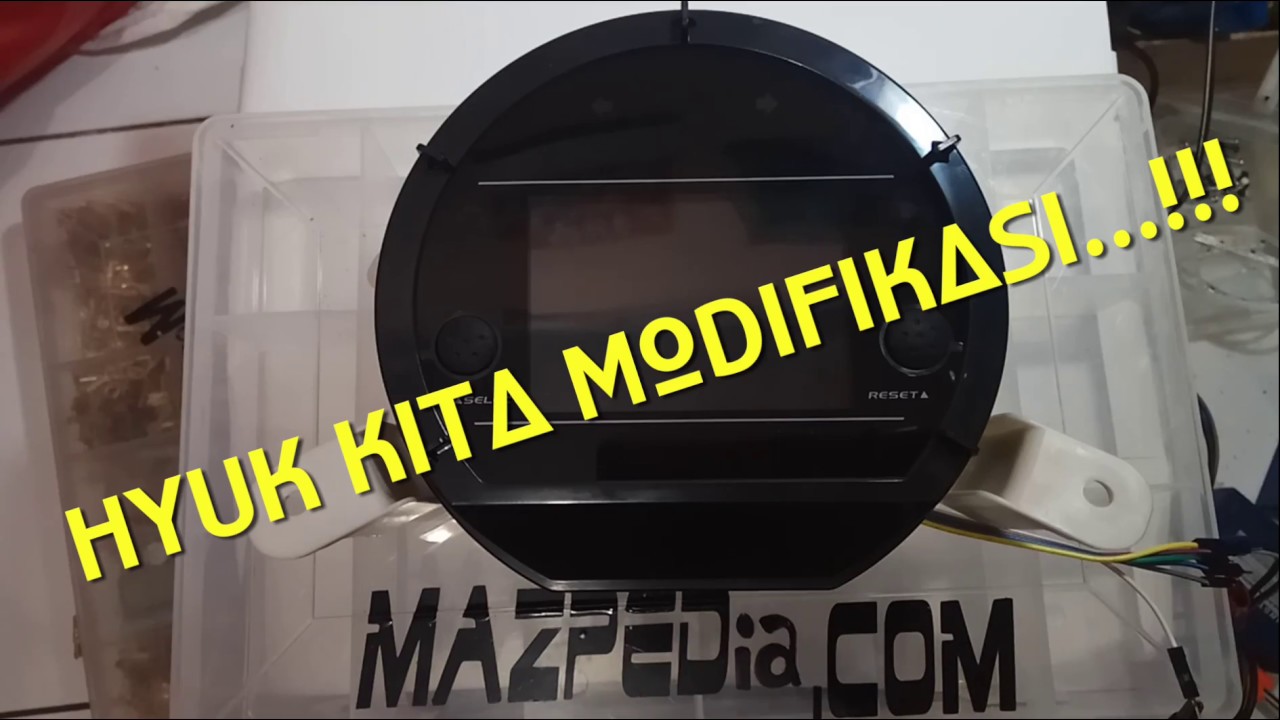 Tutorial Modification Speedometer Yamaha Nmax 2018