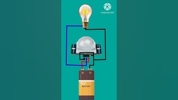 Motion Sensing Light Circuit |PIR SensorDIY #motionsensor