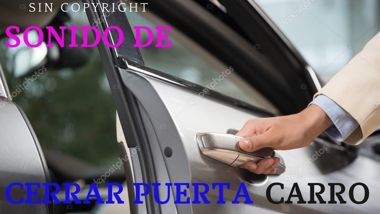 🧿efecto de sonido CERRAR PUERTA DE AUTO🧿 [sound effect close car door]
