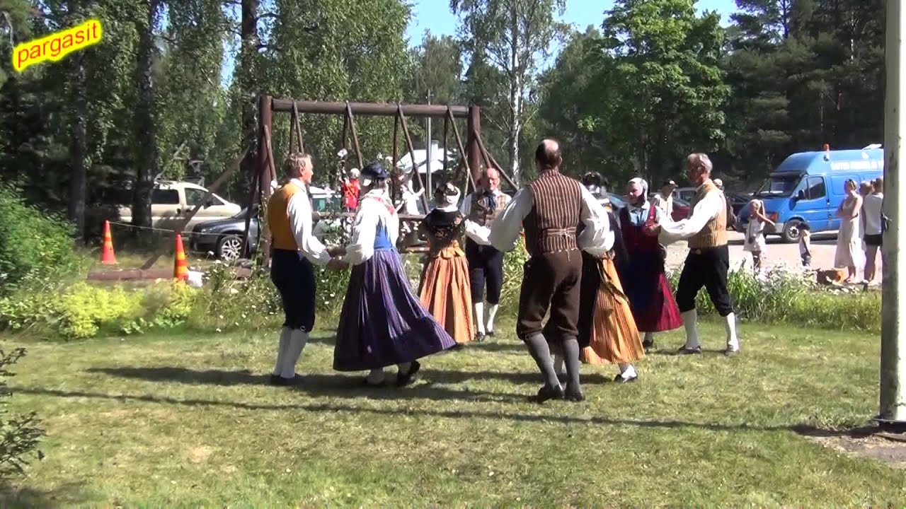Folk dance - Åtta kadrilj, Malax  26.07.2014