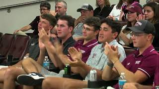 SIU Men's Golf holds watch party for NCAA Selection show