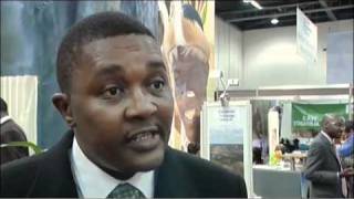 Walter Mzembi (MP) Minister for Tourism & Hospitaity, Zimbabwe @ WTM 2010
