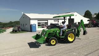 2018 John Deere Tractor w Loader Backhoe Excellent Condition For Sale by Mast Tractor Sales