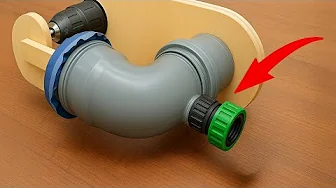 Shocking Invention of 60-Year-Old Plumber! Endless free water energy from PVC pipes and cement