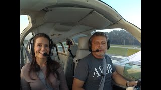 BARON 58: IFR Flight Charlotte to Jekyll Island