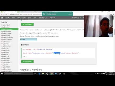 Lesson 4 AngularJS