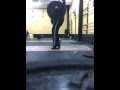 102kg snatch pull  hang pull