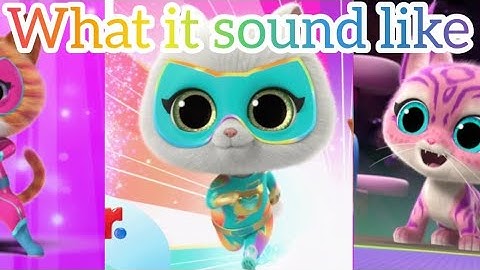 Superkitties  - What it sound like  / Music Video / Me Ginny and willa 