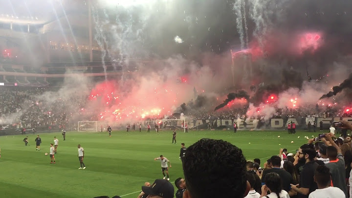 Treino aberto na Arena Corinthians. Torcida linda!