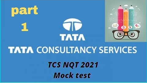 Part 1|| TCS NQT 2021 Official Mock Test ||TCS national qualifier test questions || English(verbal)