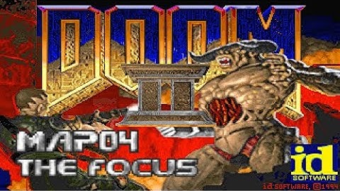 Doom II: Hell on Earth - Map04: The Focus (100%) [DOSBox]