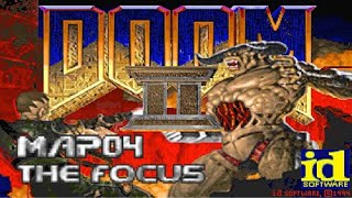 Doom II: Hell on Earth - Map04: The Focus (100%) [DOSBox]