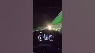 Mentahan STORY WA nyetir mobil FORTUNER GR malam hari