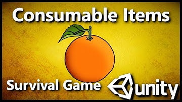 Unity 3D Survival Game: Consumable Items C# #16