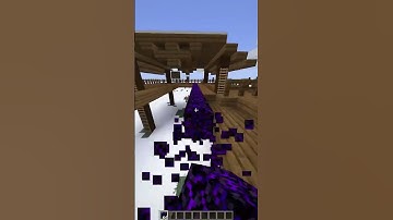 BREAKING 100 CRYING OBSIDIAN BLOCKS 🎧 Satisfying ASMR Placing & Breaking Blocks in Minecraft