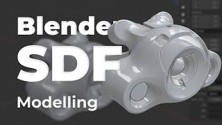 Blender SDF Modelling Add-on Demo