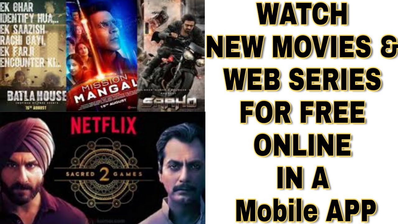 HOW TO WATCH NEW MOVIES AND WEB SERIES ONLINE FREE IN HD IN MOBILE