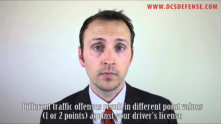 How Does The California DMV Point System Work?