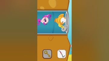 Fish story games play , eat them food power booster Level 34,fish dom 🐠🐠#fishdom#viral#video