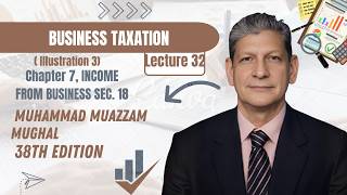 Chapter 7 | Income From Business Section 18 | Illustration 3 Solved | Income Tax (38th Edition)