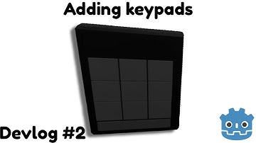 I added keypads to my godot horror game... (Devlog #2)