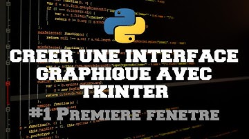 Interface Graphique Tkinter - Créer sa première fenêtre #1