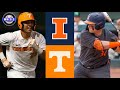 Illinois vs #8 Tennessee Highlights | 2024 College Baseball Highlights