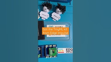 I got the #TinyML Kit from @EdgeImpulse to help with some work on the @Arduino  Nano 33 BLE Sense