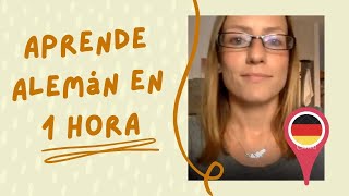 Aprende ALEMÁN en tan SOLO 1 HORA! 🕑 Desde 0 ✅ WEBINAR COMPLETO.