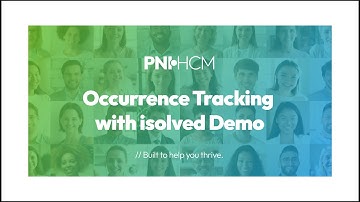 Occurrence Tracking with isolved Video | Powered by PNI•HCM