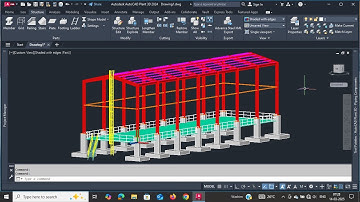 2 AutoCad Plant 3D Structure Tutorial