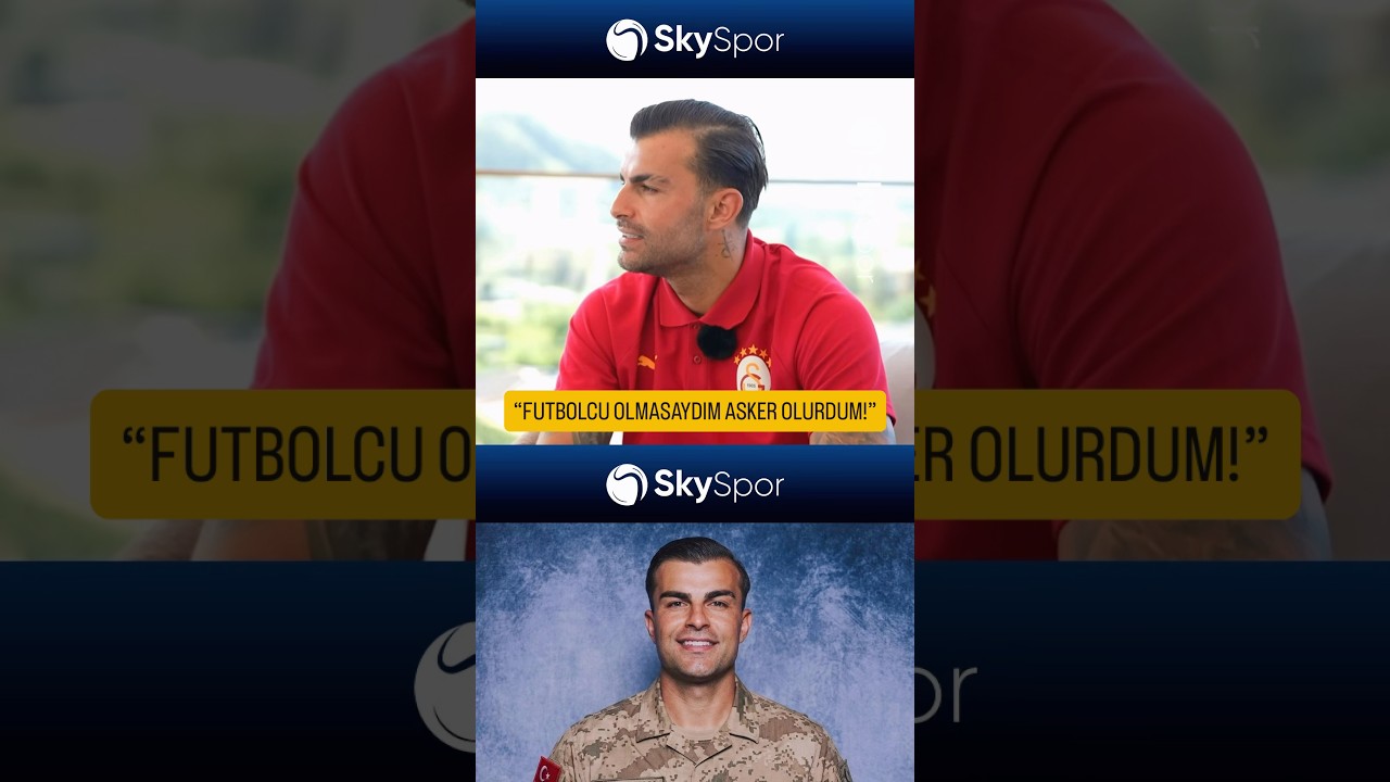 🫡 Abdülkerim Bardakcı: “Futbolcu olmasaydım asker olabilirdim…” i