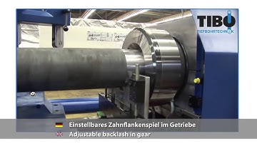 TIBO BTA Tiefbohrmaschine B160 4000, BTA STS deep hole drilling machine B160 4000