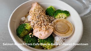 Preview: Cafe Blue in the Bank of Hawaii in Downtown Honolulu