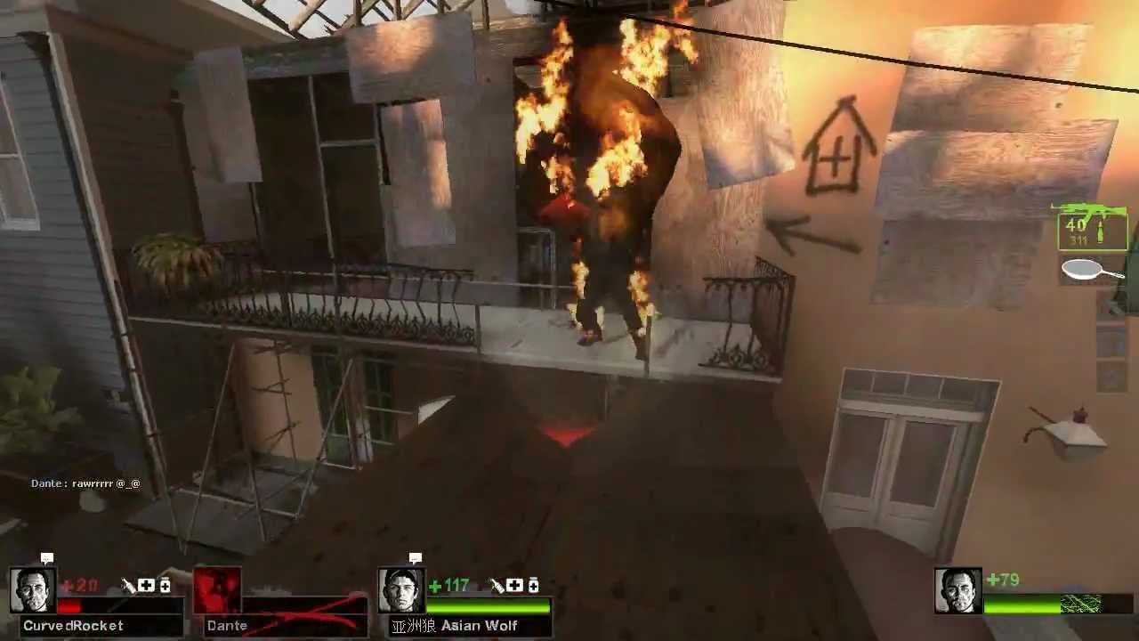 Left 4 Dead 2 - 95trane's Tank Rush Part ???