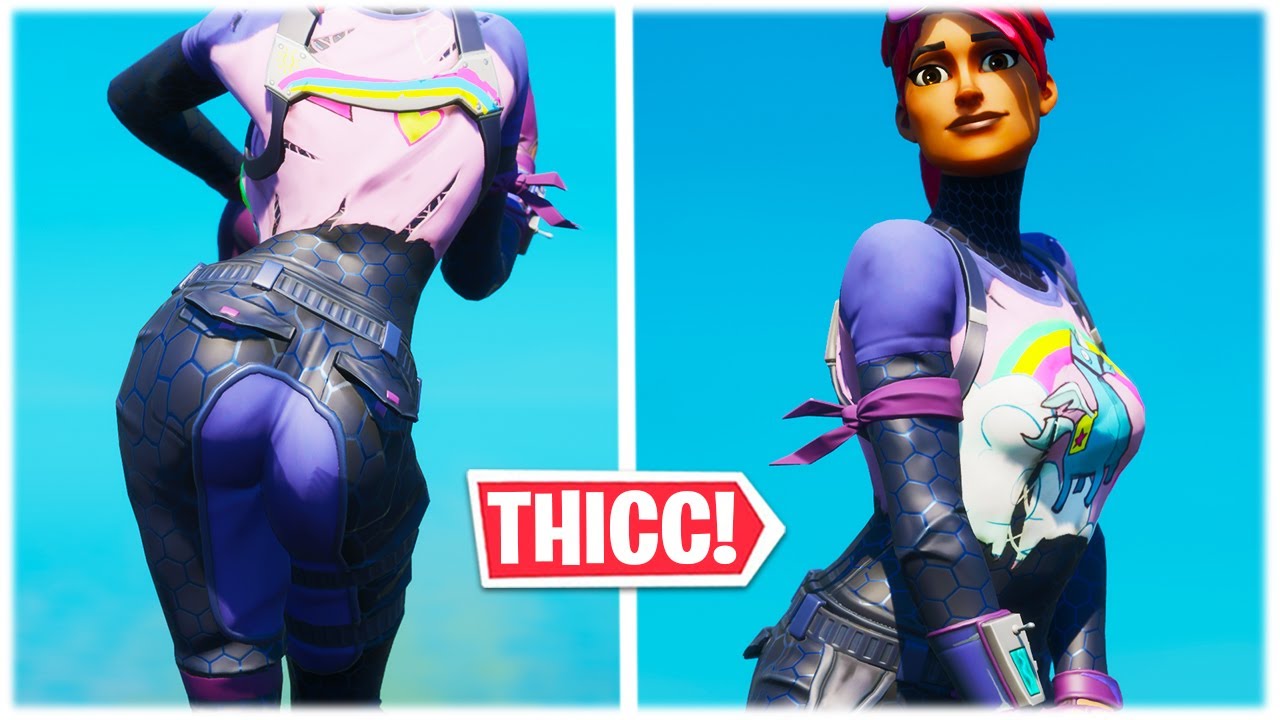 Baya Fabricante innovación OLD BUT GOLD: THICC "BRITE BOMBER" SKIN SHOWCASED /w ALL NEW DANCE EMOTES  😍❤️ - YouTube