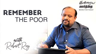 Remember the Poor || Word for Today - Morning Devotion with Robert Roy