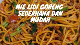 resep mie gomak goreng khas Medan