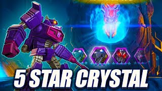 5 STAR BOT CRYSTAL OPENING - Transformers: Forged To Fight