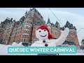 Have fun at qubec winter carnival