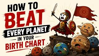 How To Beat Every Planet In Your Birth Chart (Scientifically)