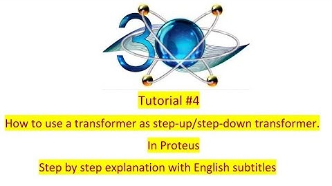how to use transformer in Proteus || how use a transformer as setup/step-down transformer in proteus